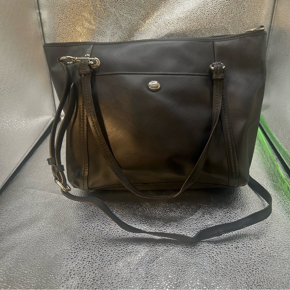 Coach Peyton Saffiano Leather Tote